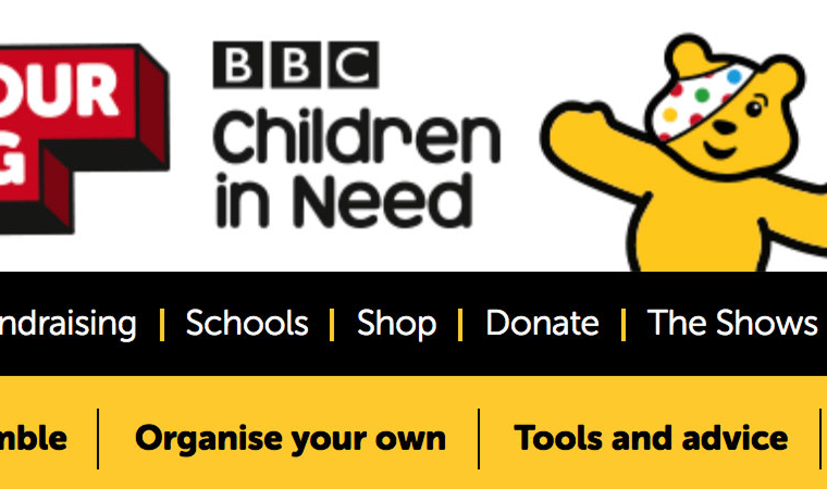 CBBC Children in Need events
