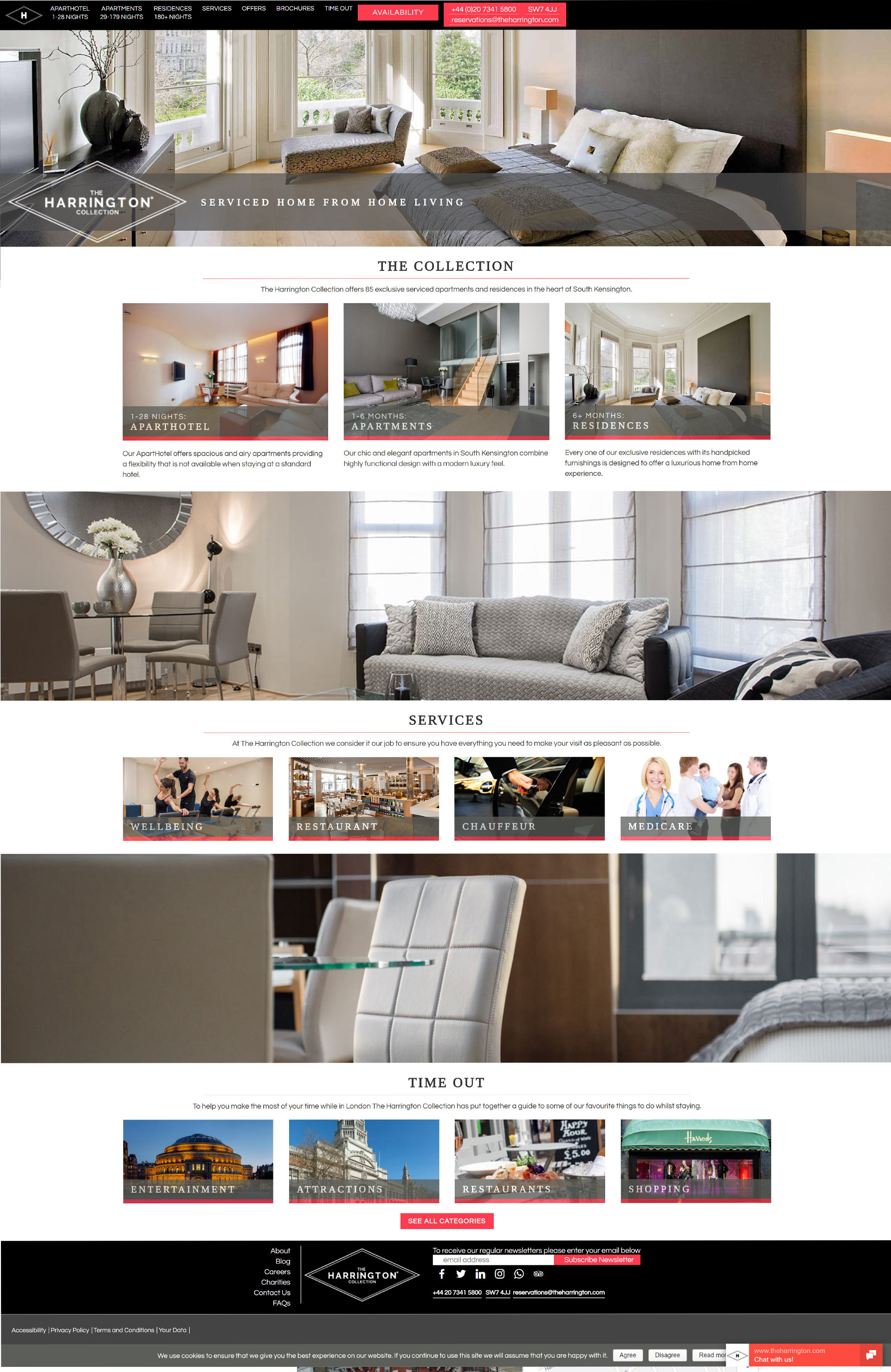 The Harrington home page